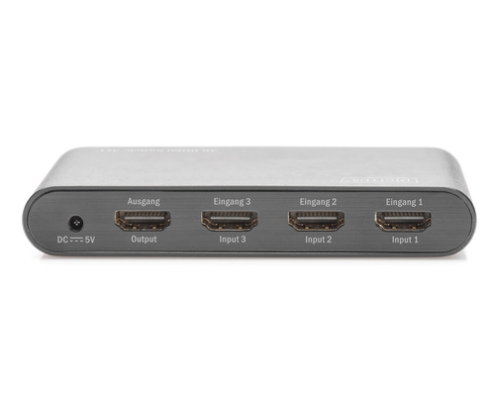Digitus Conmutador 4K HDMI, 3x1