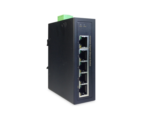 Digitus Conmutador de red Ethernet Gigabit de 5 puertos, industrial, no gestionado