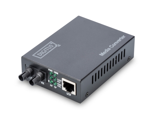 Digitus Convertidor de medios Fast Ethernet RJ45 / ST