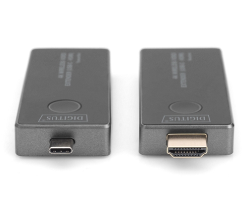 Digitus Extensor de vídeo 4K inalámbrico, 30 m (USB-C - HDMI)