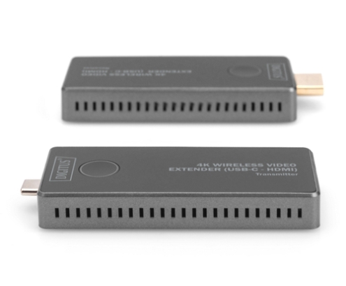 Digitus Extensor de vídeo 4K inalámbrico, 30 m (USB-C - HDMI)