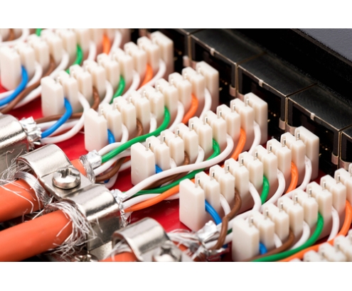 Digitus Panel de conexión CAT 6A de sobremesa, clase EA, apantallado, negro