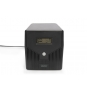 Digitus sistema de alimentación ininterrumpida (UPS) LÍ­nea interactiva 2000 VA 1200 W 4 salidas AC Negro
