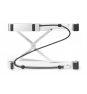 Digitus Soporte variable para notebook con hub USB-C&trade; integrado, 5 puertos