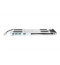 Digitus Soporte variable para notebook con hub USB-C&trade; integrado, 5 puertos