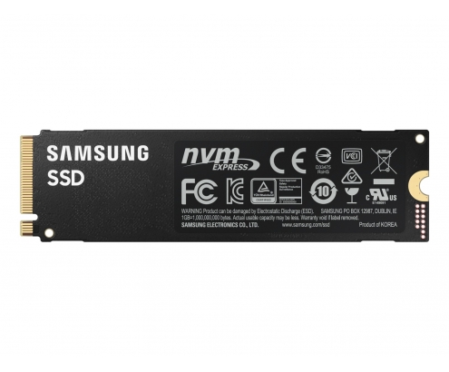 Disco Samsung 980 PRO M.2 1000 GB PCI Express 4.0 V-NAND MLC NVMe MZ-V8P1T0BW