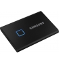 DISCO SSD EXTERNO SAMSUNG T7 TOUCH 1TB USB TIPO-C 3.2 CIFRADO HARDWARE DESBLOQUEO CON HUELLA NEGRO MU-PC1T0K/WW