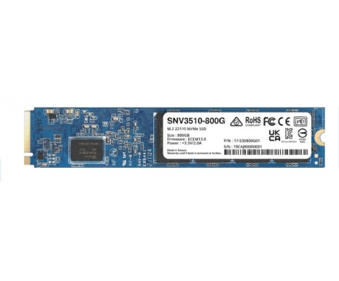 Disco SSD Synology SNV3510 M.2 800 GB PCI Express 3.0 NVMe