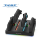 DOBE BASE CARGA MULTIPLE HORIZONTAL LED JOYCON NINTENDO SWITCH 2 6972520258688