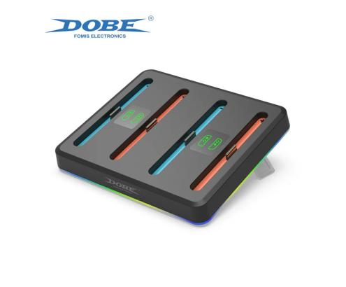 DOBE BASE CARGA MULTIPLE HORIZONTAL LED JOYCON NINTENDO SWITCH 2 6972520258688
