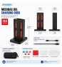 DOBE BASE DE CARGA MULTIPLE JOYCON NINTENDO SWITCH 2 6972520258763                                  