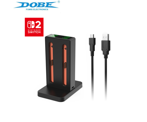 DOBE BASE DE CARGA MULTIPLE JOYCON NINTENDO SWITCH 2 6972520258763                                  