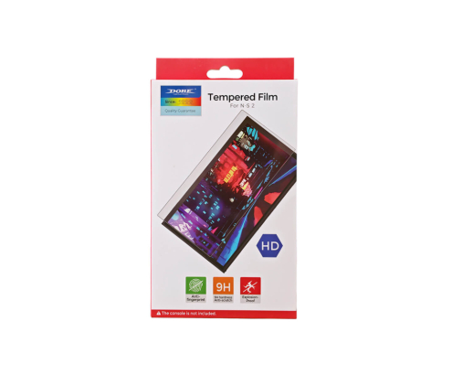 DOBE CRISTAL TEMPLADO 9H NINTENDO SWTICH 2 6972520258503