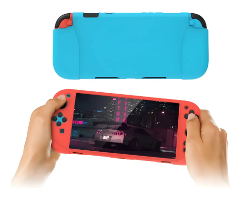 DOBE FUNDA ROJA PROTECTORA SILICONA NINTENDO SWITCH 2  6972520258466