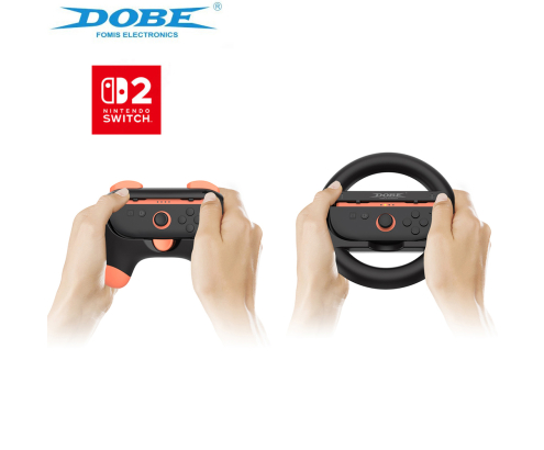 DOBE KIT VOLANTE CON MANDOS NINTENDO SWITCH 2 6972520259012