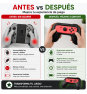 DOBE PACK CONTROLER GRIP CON AGARRE NEGRO NINTENDO SWITCH 2 6972520258565