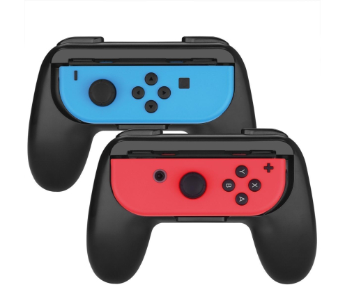 DOBE PACK CONTROLER GRIP CON AGARRE NEGRO NINTENDO SWITCH 2 6972520258565