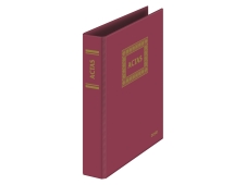 DOHE 09922 carpeta de cartón A4 Borgoña