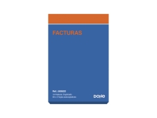 DOHE 50063D registro comercial (libro) Azul, Naranja 100 hojas