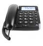 Doro Magna 4000 Teléfono analógico Identificador de llamadas Negro