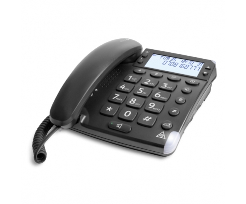 Doro Magna 4000 Teléfono analógico Identificador de llamadas Negro