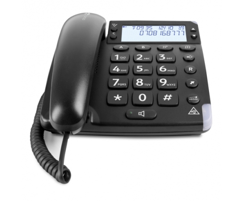 Doro Magna 4000 Teléfono analógico Identificador de llamadas Negro