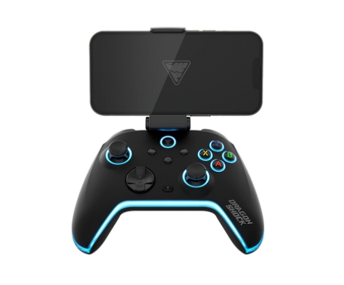 Dragonshock Aurora Plus Negro Bluetooth/RF/USB Gamepad Analógico/Digital Android, PC, Playstation 3, iOS