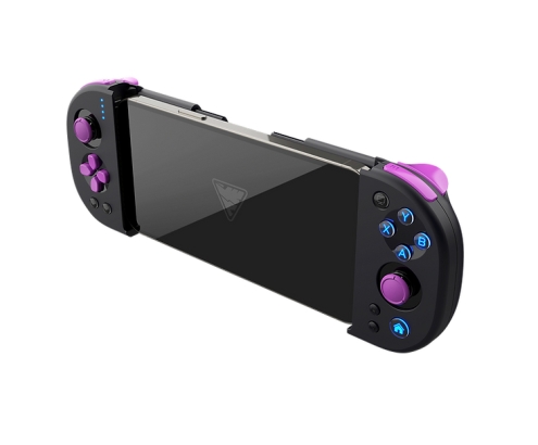 Dragonshock Photon Negro Bluetooth/USB Gamepad Analógico/Digital Android, PC, iOS