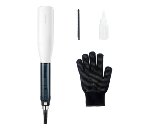 Dreame AuraSteam Plancha de pelo Vapor Blanco, Negro 68 W 1,8 m