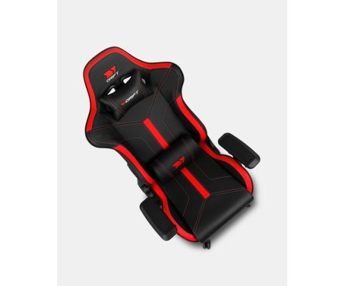 DRIFT DR350 Butaca para jugar Asiento acolchado Negro, Rojo