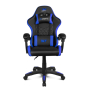 DRIFT DR35EBL silla para videojuegos Silla para videojuegos de PC Asiento acolchado Negro, Azul