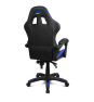 DRIFT DR35EBL silla para videojuegos Silla para videojuegos de PC Asiento acolchado Negro, Azul