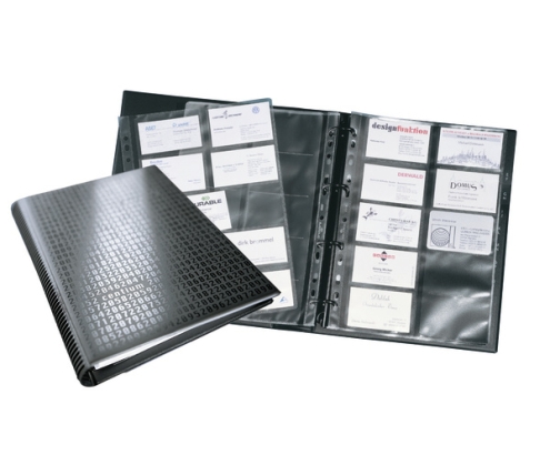 Durable 2409-01 carpeta de cartón A4 Negro