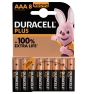 Duracell Plus 100 AAA Batería de un solo uso Alcalino