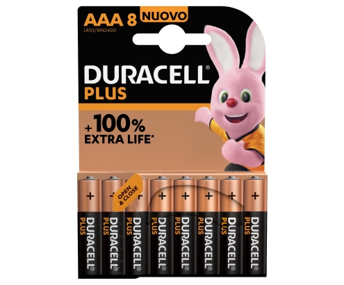 Duracell Plus 100 AAA Batería de un solo uso Alcalino