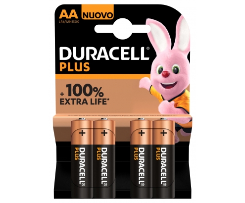 Duracell Plus 100 BaterÍ­a de un solo uso AA Alcalino