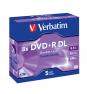 DVD+R DL VERBATIM 5 UNIDADES 8,5GB 8X 43541