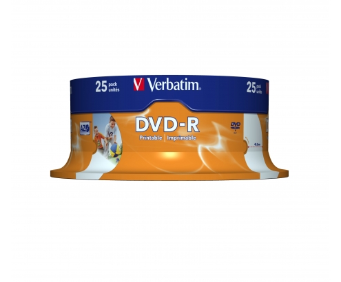 Dvd Verbatim 43538 DVD en blanco 4,7 GB DVD-R 25 pieza(s) VB-DMR47S2PA