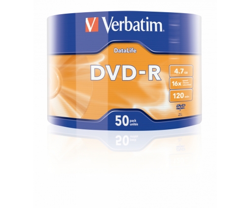 Dvd Verbatim 43791 DVD en blanco 4,7 GB DVD-R 50 pieza(s) 43791