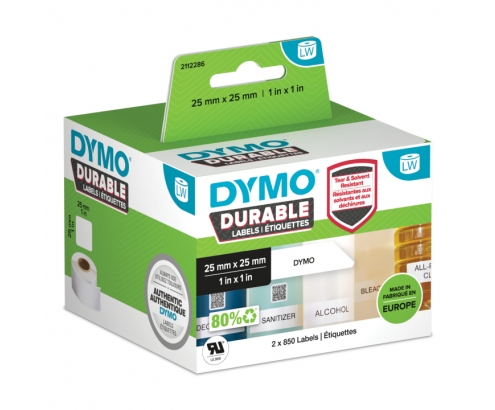 DYMO Durable Blanco Etiqueta para impresora autoadhesiva