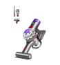 Dyson 586120-01 aspiradora de mano Gris, Rojo, Violeta Sin bolsa