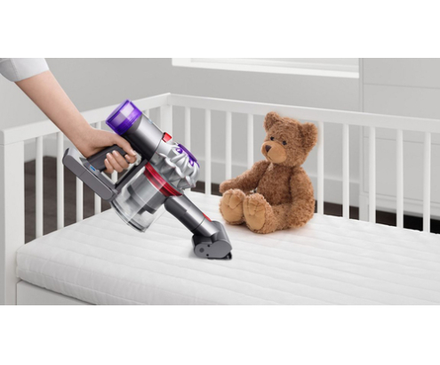 Dyson 586120-01 aspiradora de mano Gris, Rojo, Violeta Sin bolsa