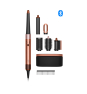 Dyson Airwrap ID Straight + Wavy Herramienta de peinado con múltiples accesorios Caliente Negro, Oro rosa