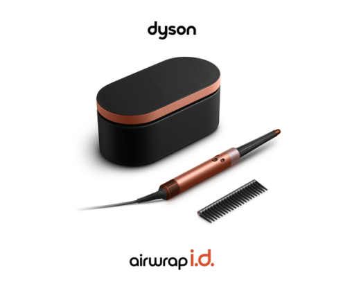 Dyson Airwrap ID Straight + Wavy Herramienta de peinado con múltiples accesorios Caliente Negro, Oro rosa
