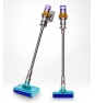 Dyson V15s Detect Submarine aspiradora de mano NÍ­quel, Amarillo Sin bolsa