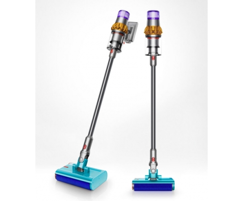 Dyson V15s Detect Submarine aspiradora de mano NÍquel, Amarillo Sin bolsa