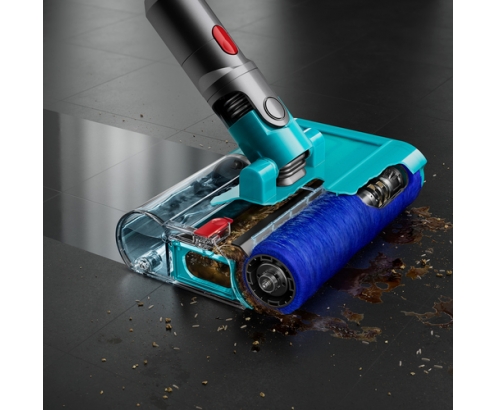 Dyson V15s Detect Submarine aspiradora de mano NÍquel, Amarillo Sin bolsa