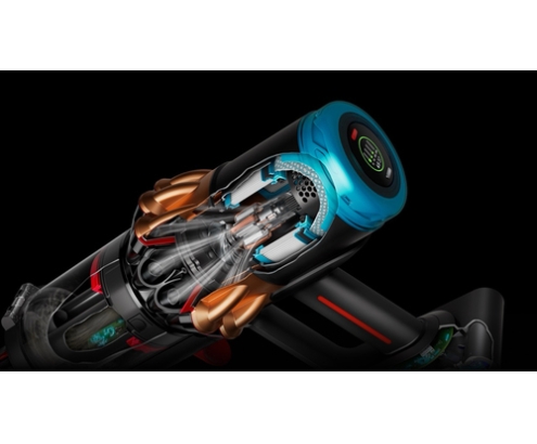 Dyson V16 Piston Animal Aspiradora escoba 2 en 1 Batería Secar HEPA Sin bolsa 1,3 L 900 W Negro, Cobre