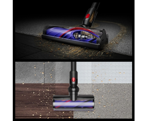 Dyson V8 Cyclone Aspiradora escoba 2 en 1 Batería Secar Sin bolsa 0,54 L Negro
