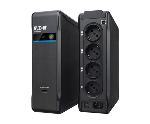 Eaton 3P Ellipse sistema de alimentación ininterrumpida (UPS) En espera (Fuera de línea) o Standby (Offline) 0,9 kVA 540 W 4 salidas AC